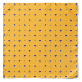 BUMBLEBEE SILK CRAVAT & POCKET SQUARE SET (LUXE COLLECTION)